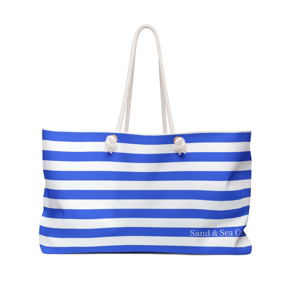 Nautical Blue Weekend Bag
