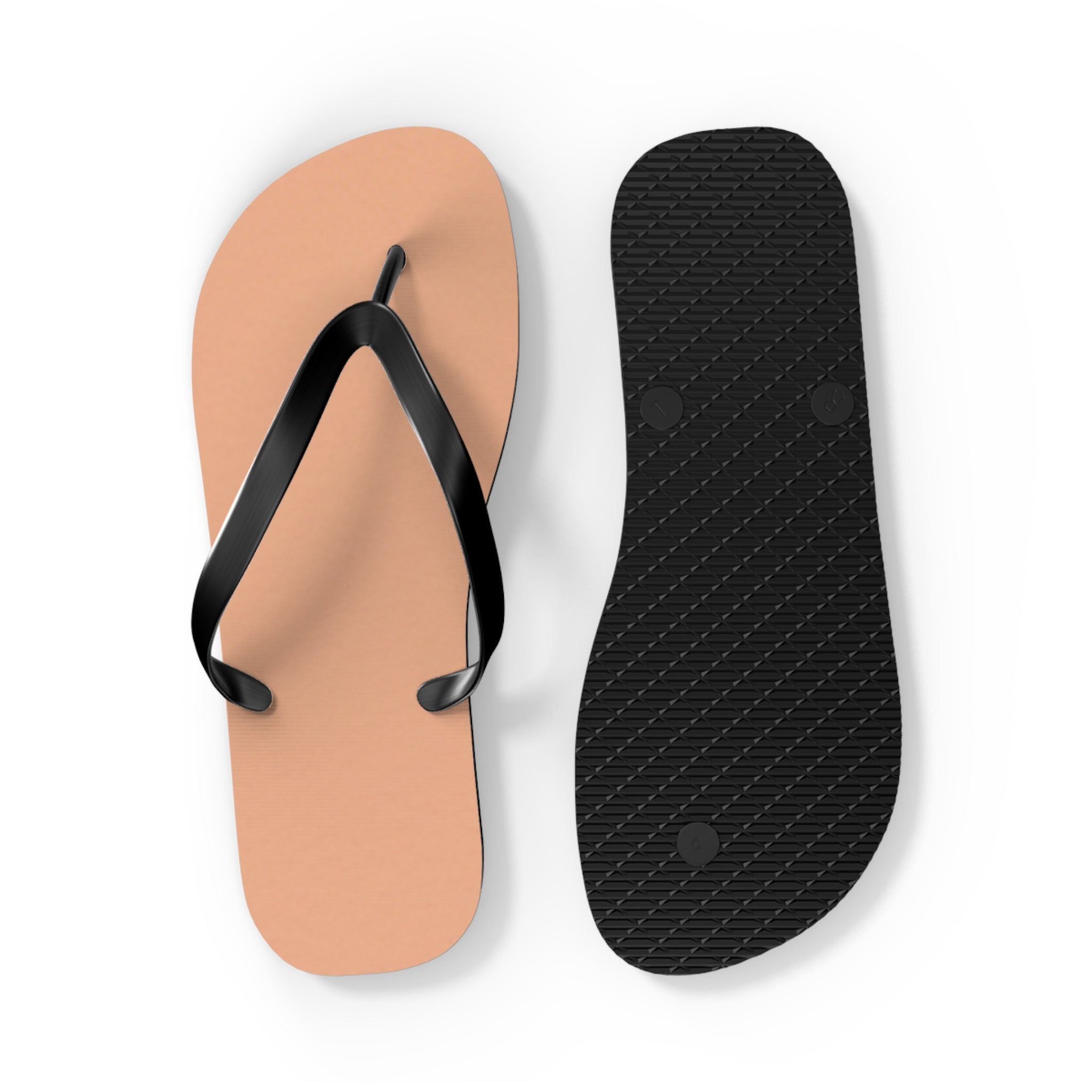 Peach Flip Flops