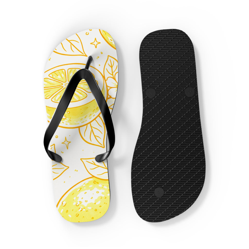 Lemon Flip Flops