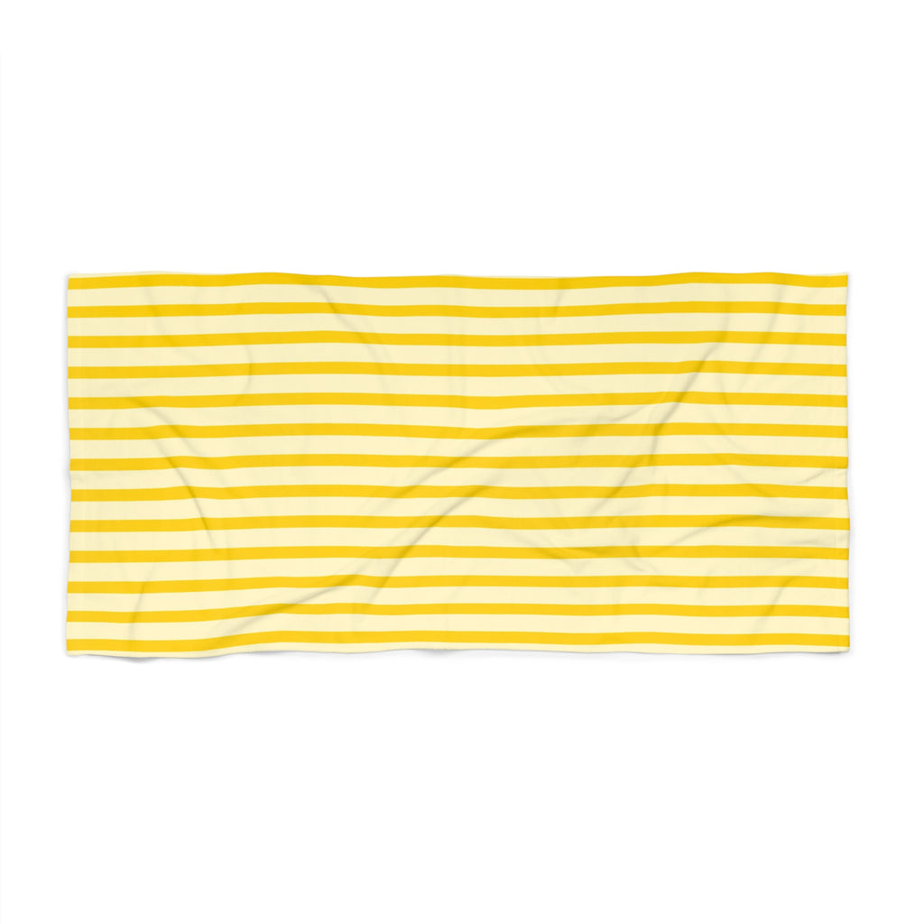 Bright Cabana-Style Sun Beach Towel