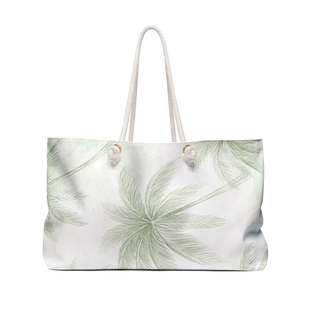 Tropical Palm Weekender Bag