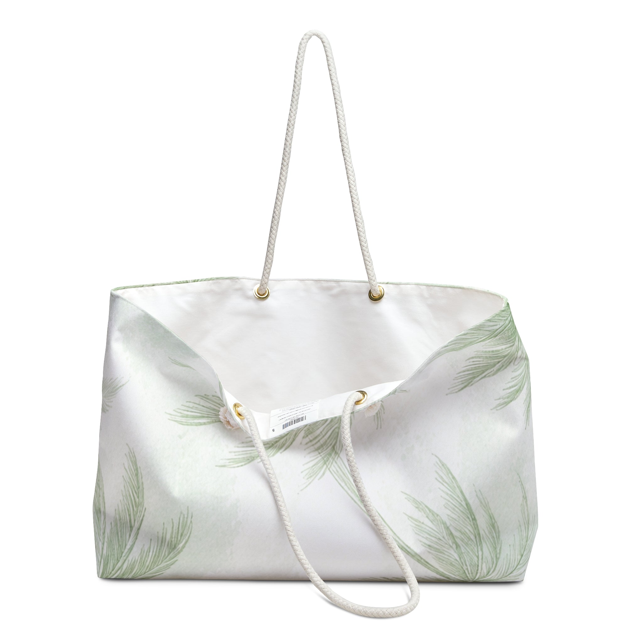 Tropical Palm Weekender Bag