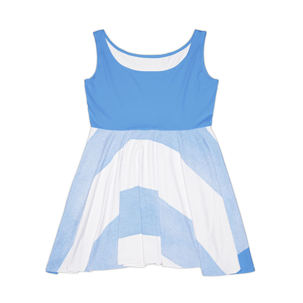 Blue Wave Beach Dress