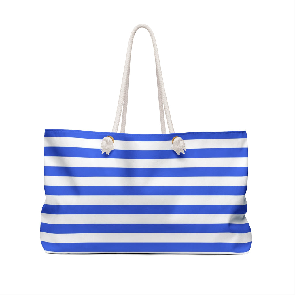 Nautical Blue Weekend Bag