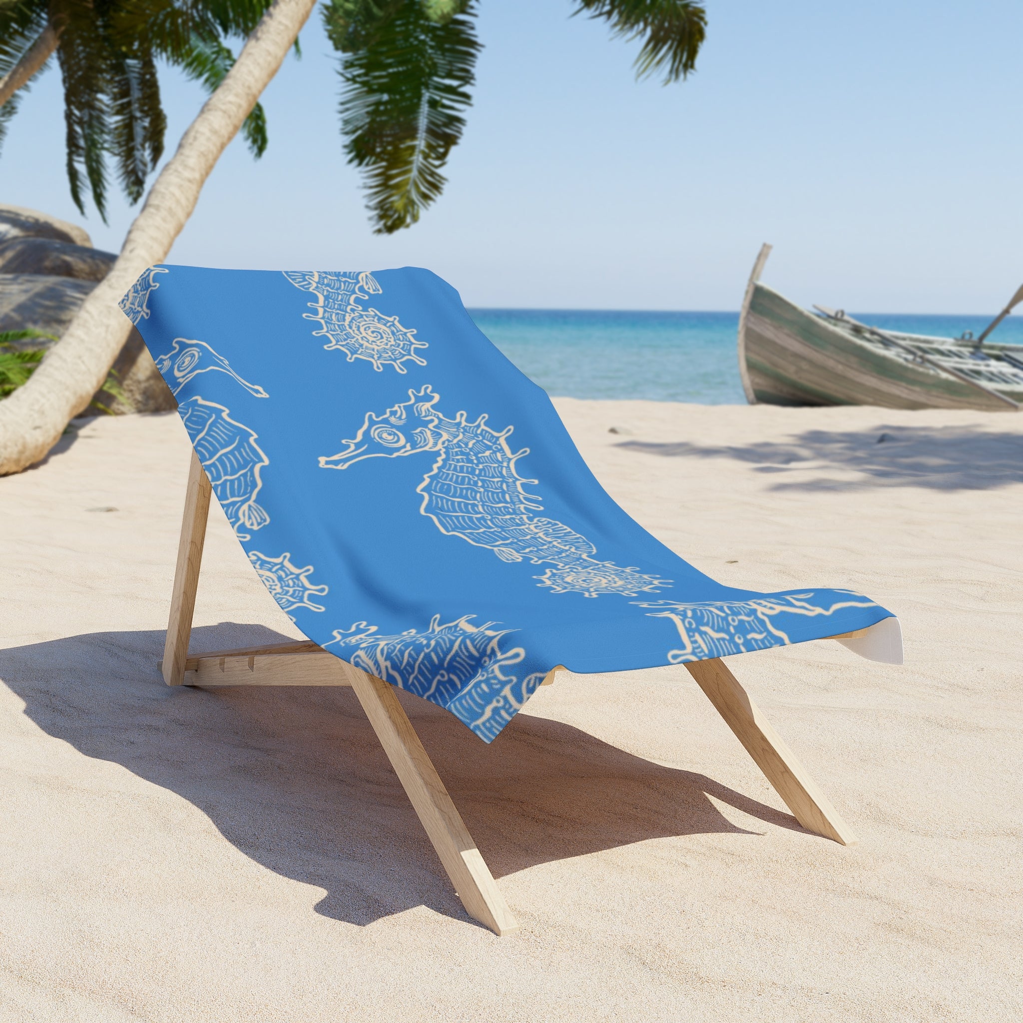 Seahorse Beach Towel