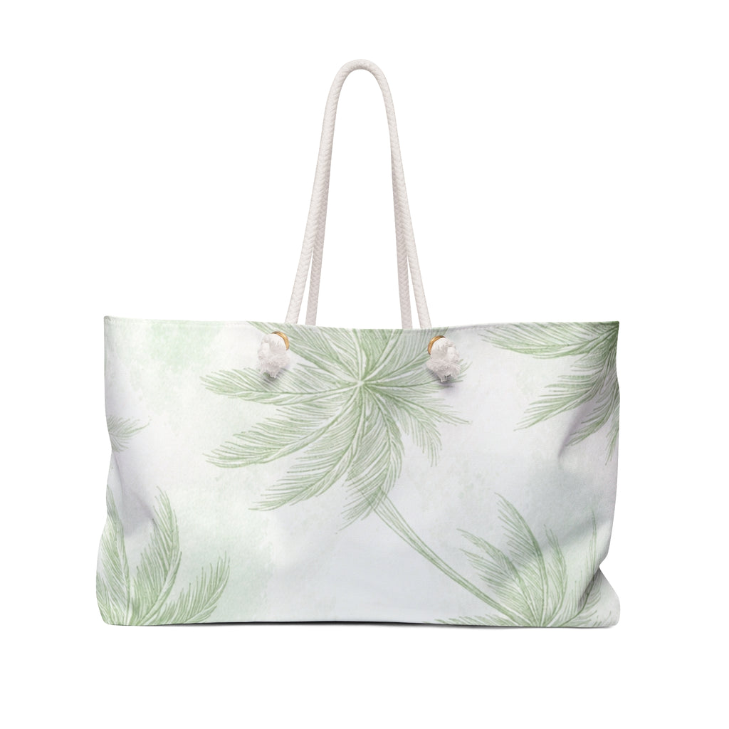 Tropical Palm Weekender Bag