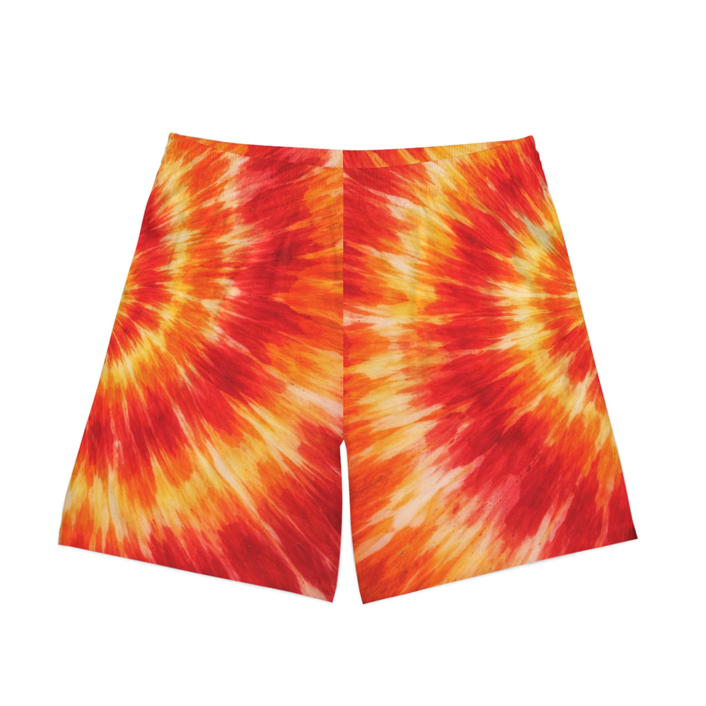 Sunburst Tie-Dye Beach Shorts