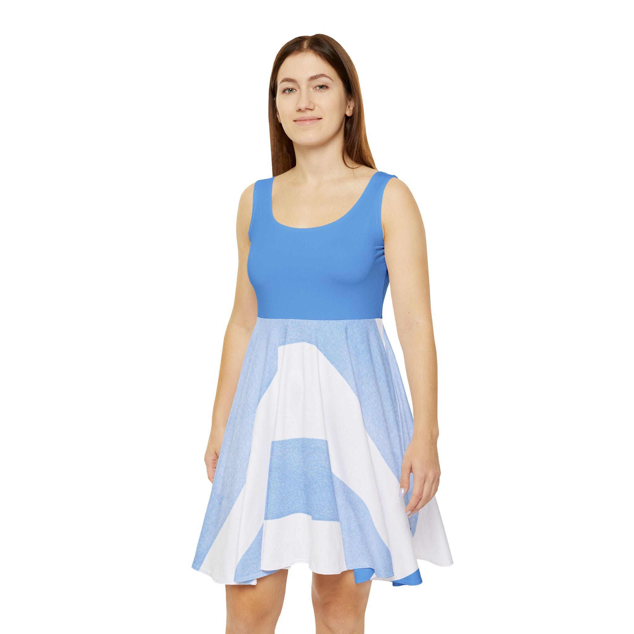 Blue Wave Beach Dress