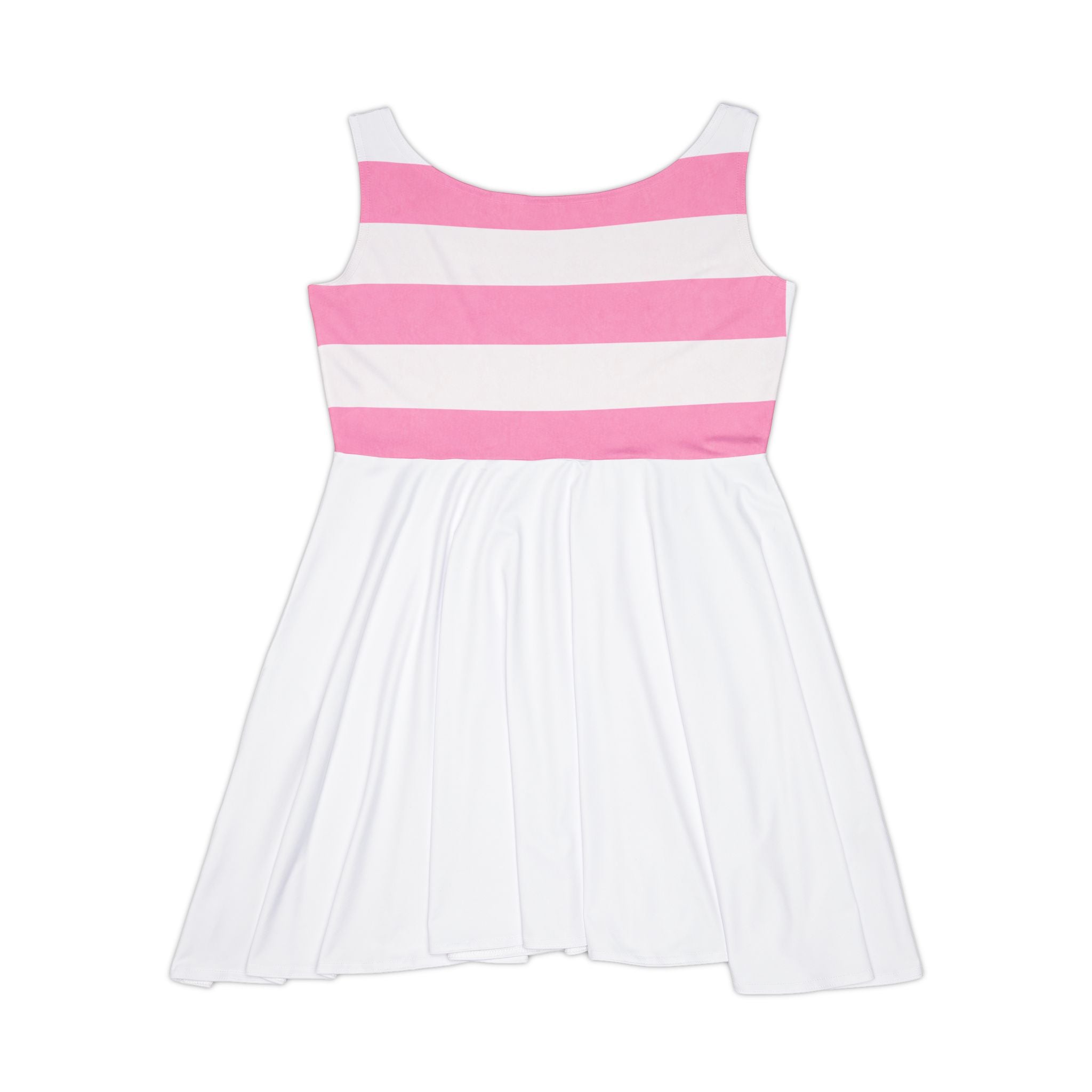 Pink and White Beach Dress