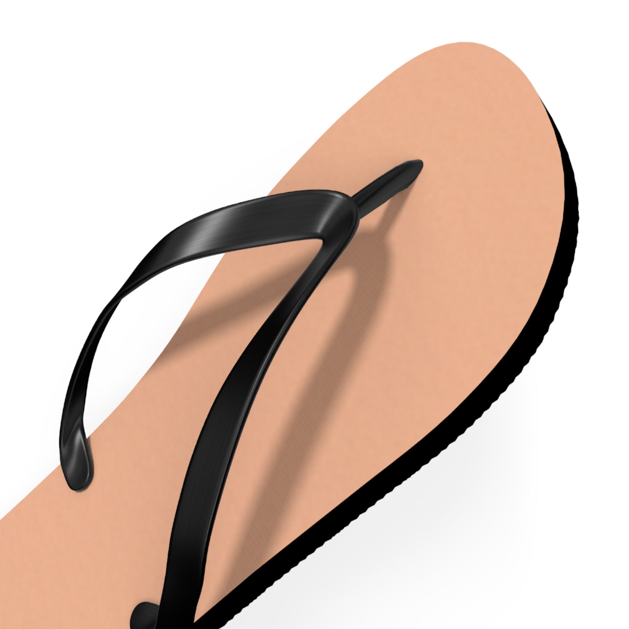 Peach Flip Flops