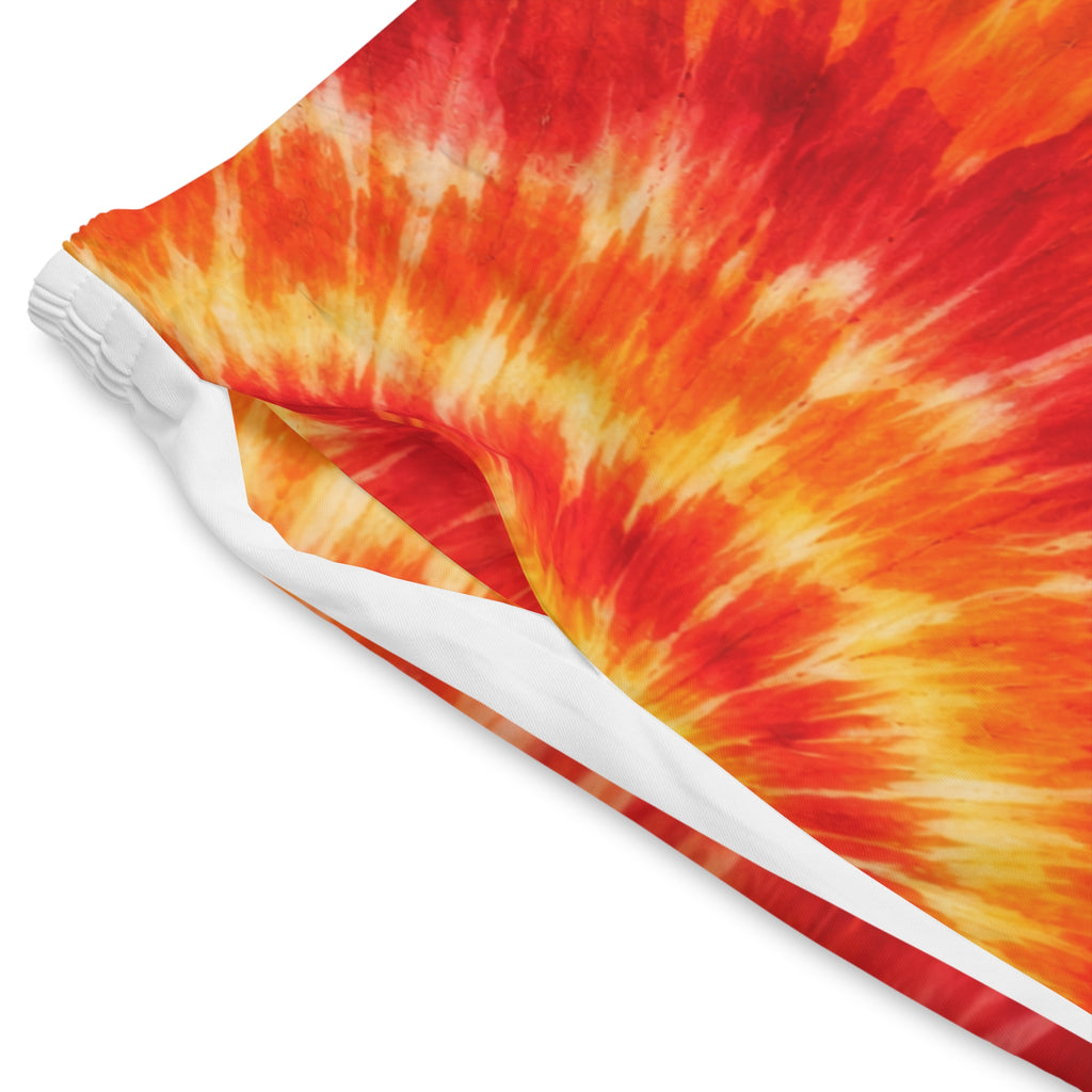 Sunburst Tie-Dye Beach Shorts