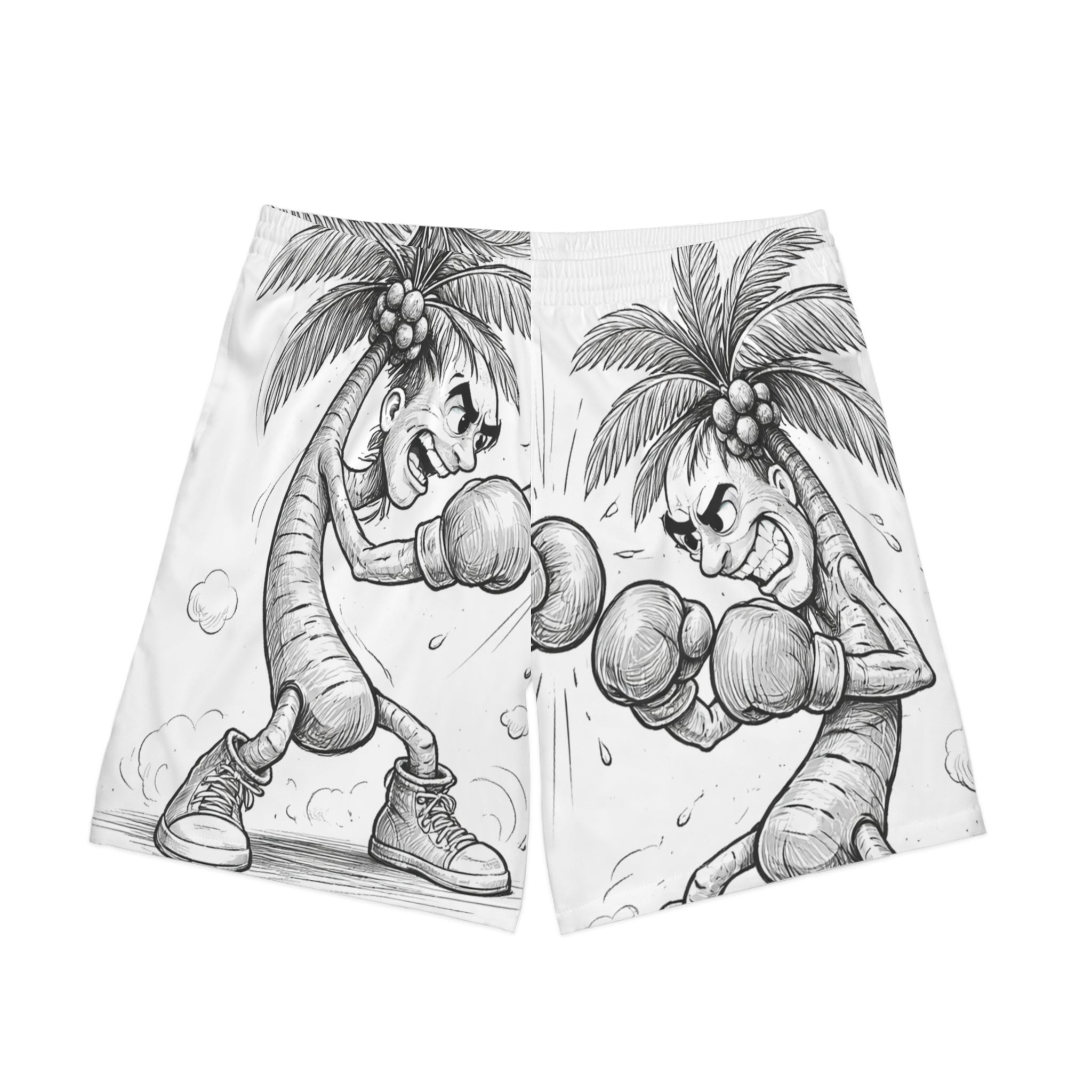 Palm Fight Swim Trunks