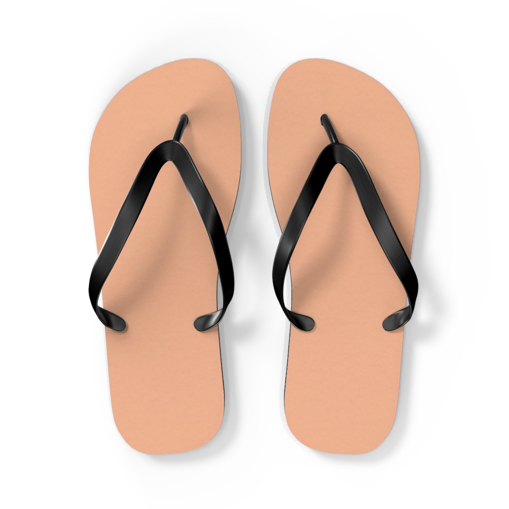 Peach Flip Flops