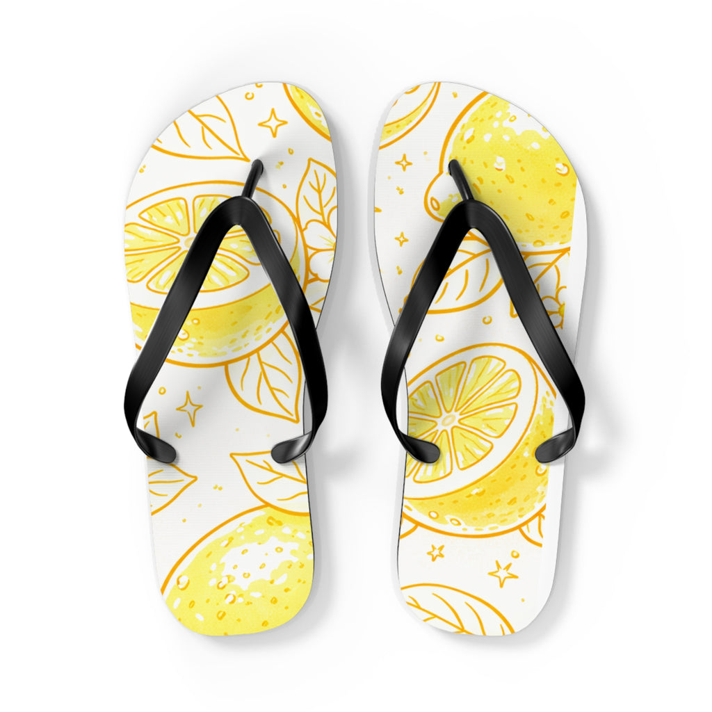 Lemon Flip Flops