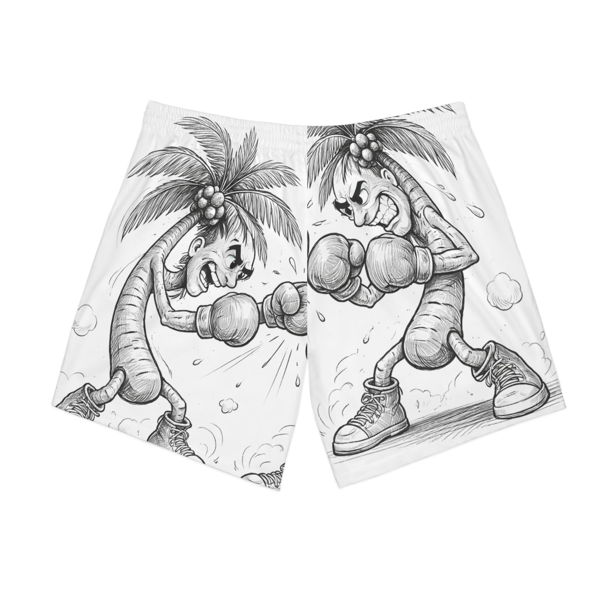 Palm Fight Swim Trunks