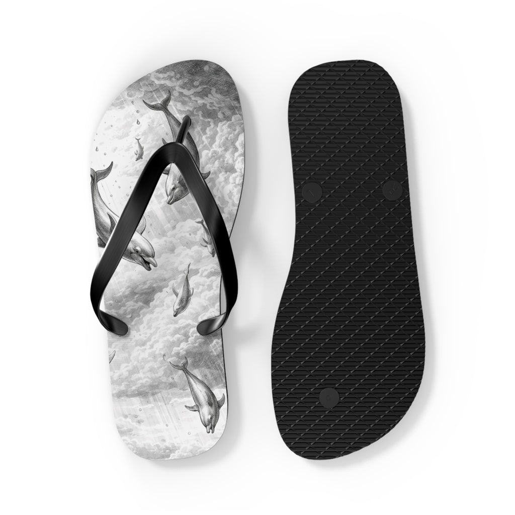 Dolphin Sky Flip Flops