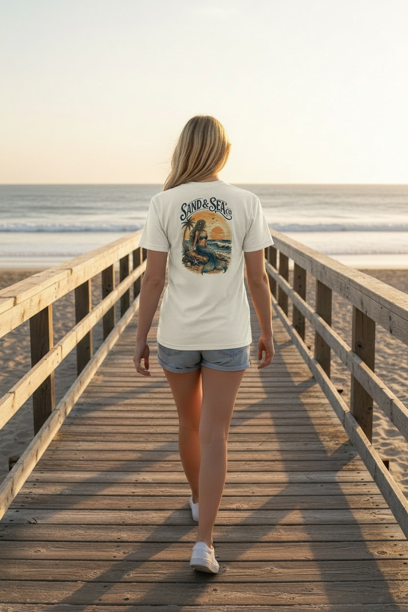 Sand and Sea Mermaids  Relaxed T-Shirt