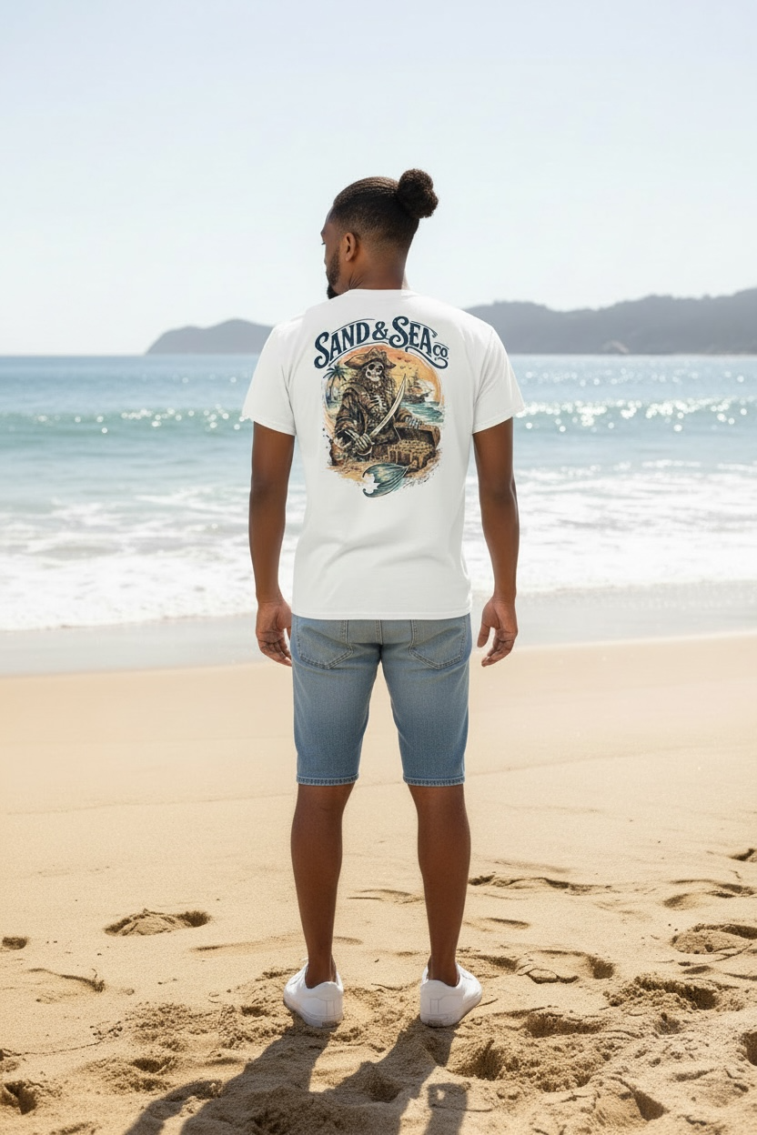Sand & Sea Pirate Tee