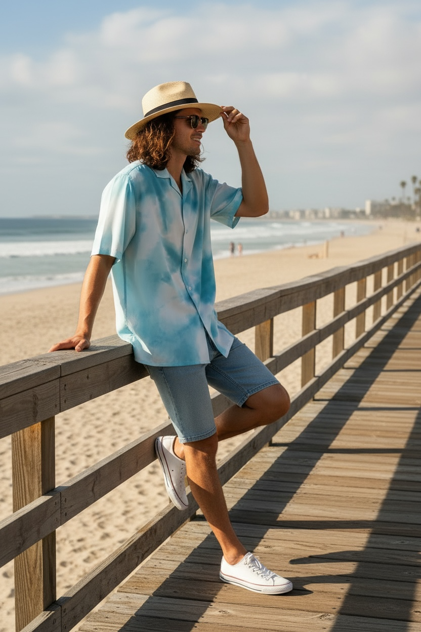 Tie Dye button shirt