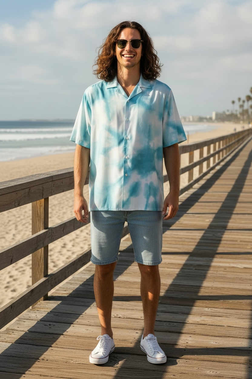 Tie Dye button shirt