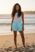 Sky Blue Athletic Shorts