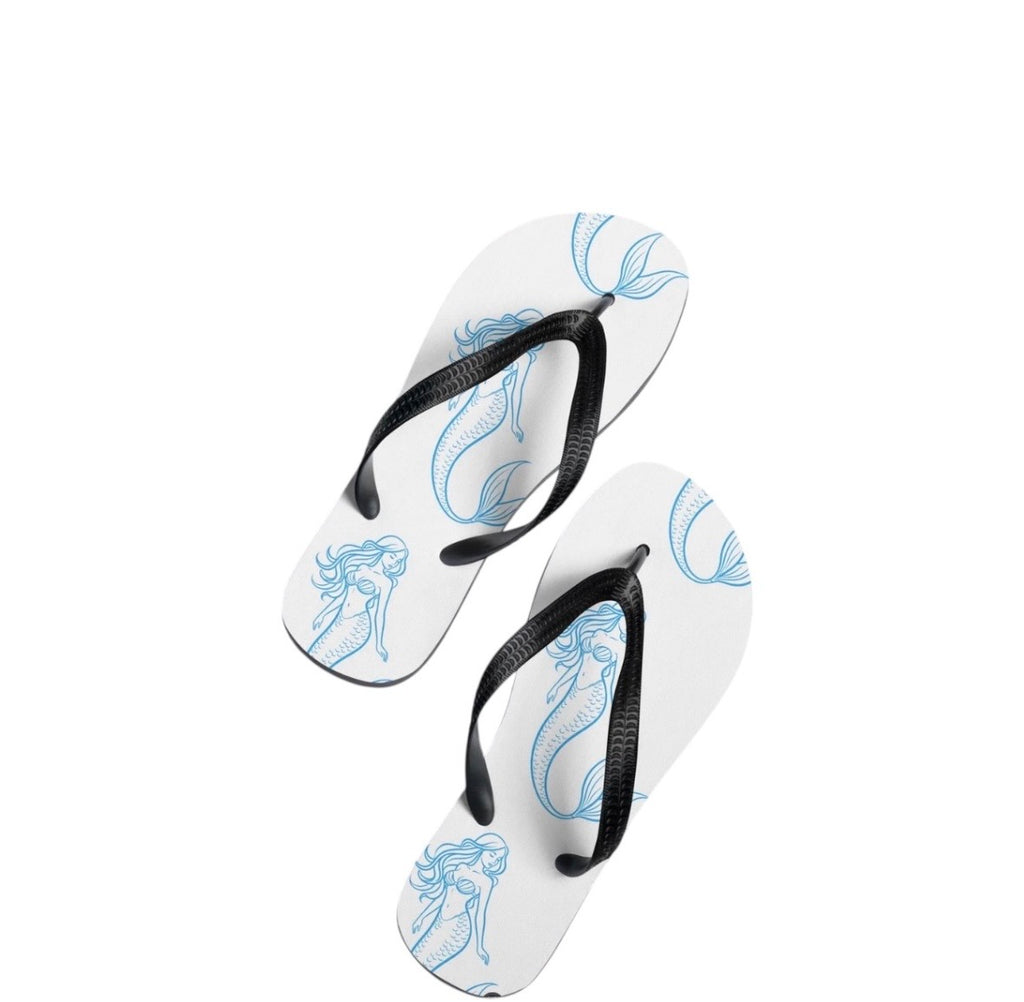 Mermaid Flip Flops